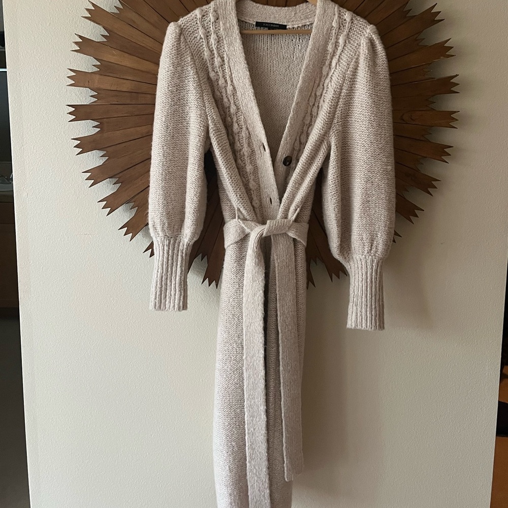 Toccin Camille Popcorn Cardi Coat